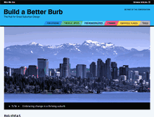Tablet Screenshot of buildabetterburb.org